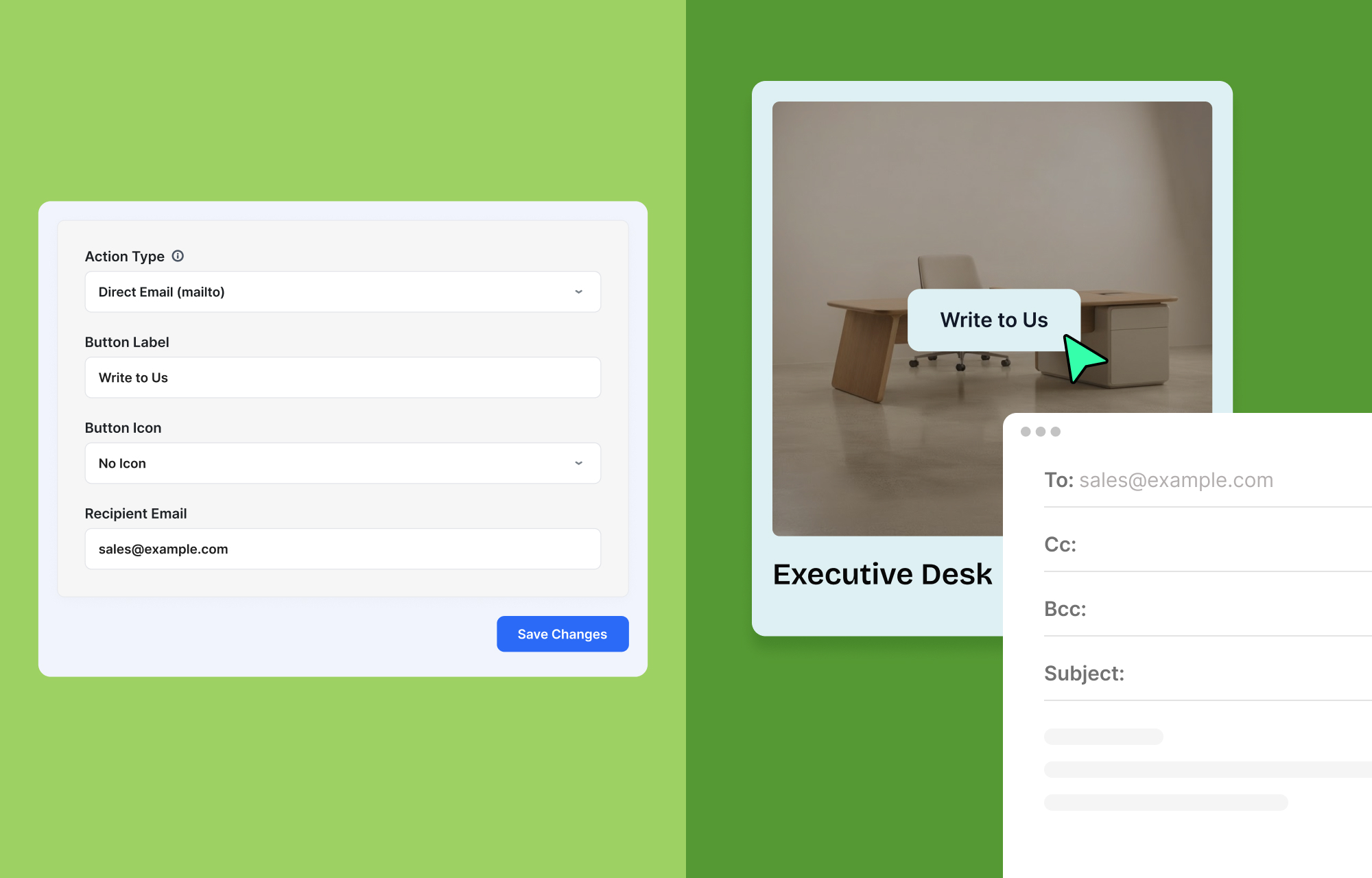 Let customers email you directly with Direct Email