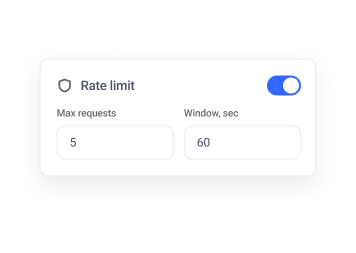 Cut down on form spam