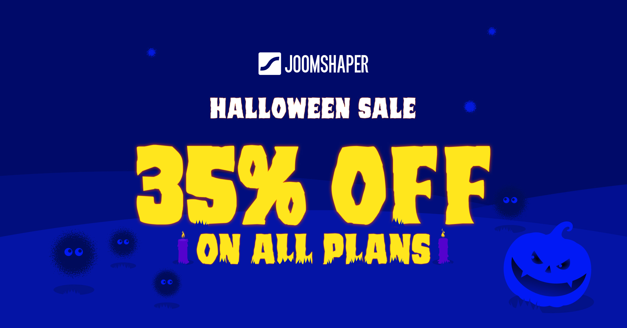 Enjoy 35% off on All JoomShaper Plans With the Annual Halloween Sale! 
