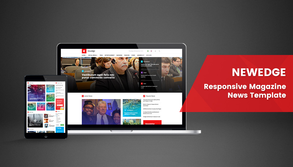 Introducing Newedge: The best Joomla news/magazine template with revolutionary tools and features