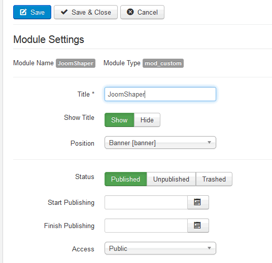 joomla fron-end-editing