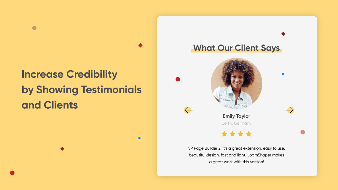 How to Display Testimonials & Clients on Your Website to Grow User Trust - JoomShaper