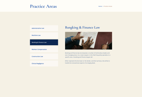 Practice Areas