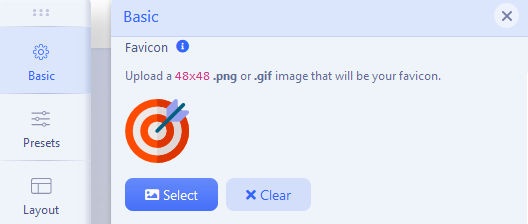 Favicon in Helix Ultimate - Google recommendations